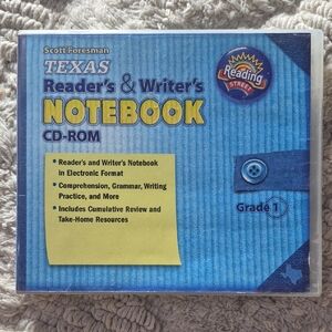 Reader's & Writer's Notebook CD-ROM 1st Grade Grammar Comprehension HOMESCHOOL